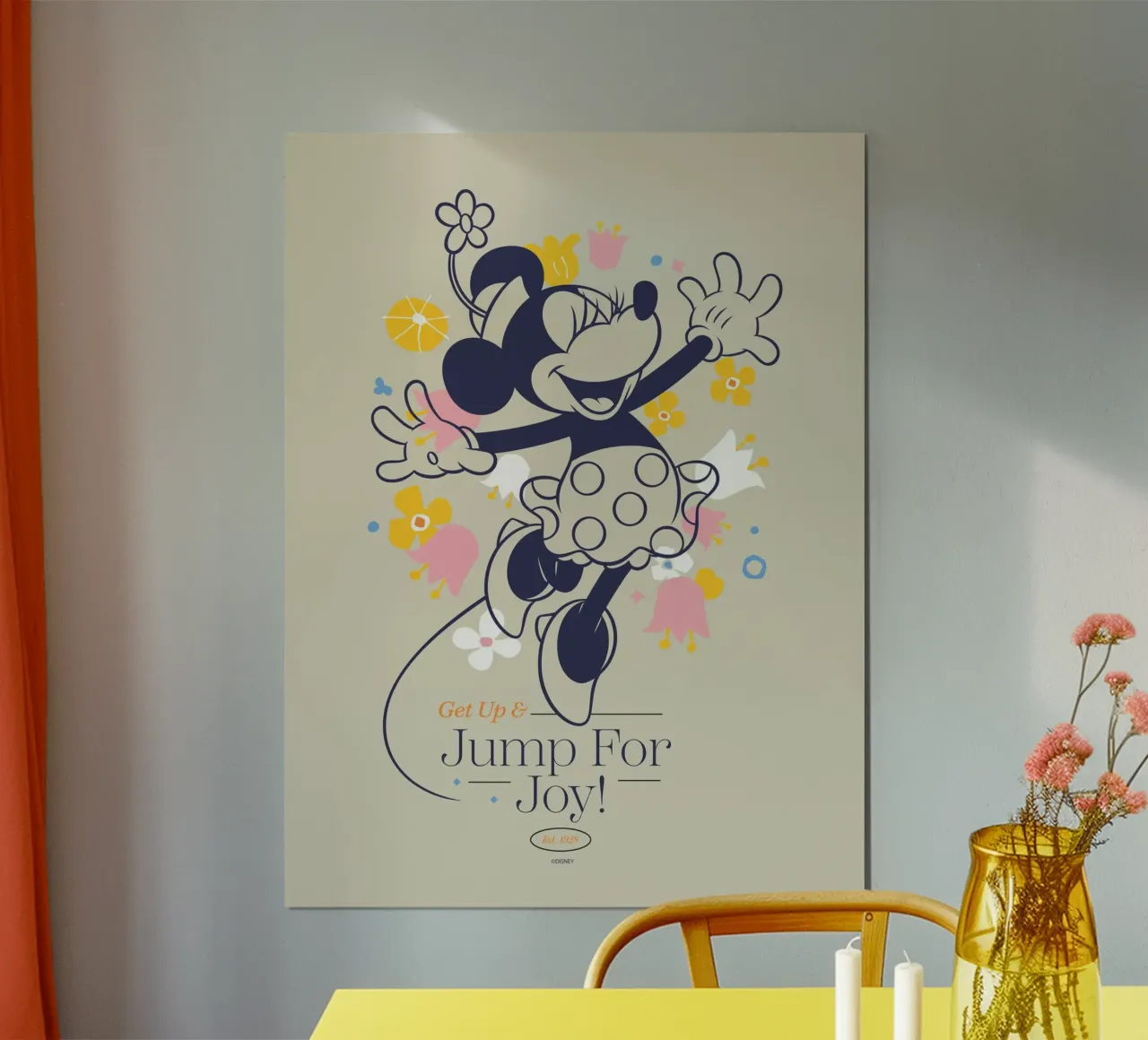 Minnie Mouse - Joy carta hahnemühle da Mickey Mouse