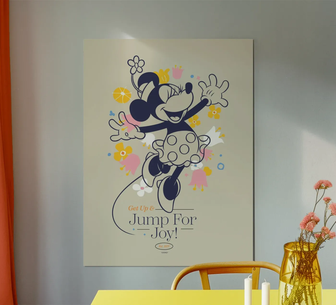 Minnie Mouse - Joy Poster von Mickey Mouse