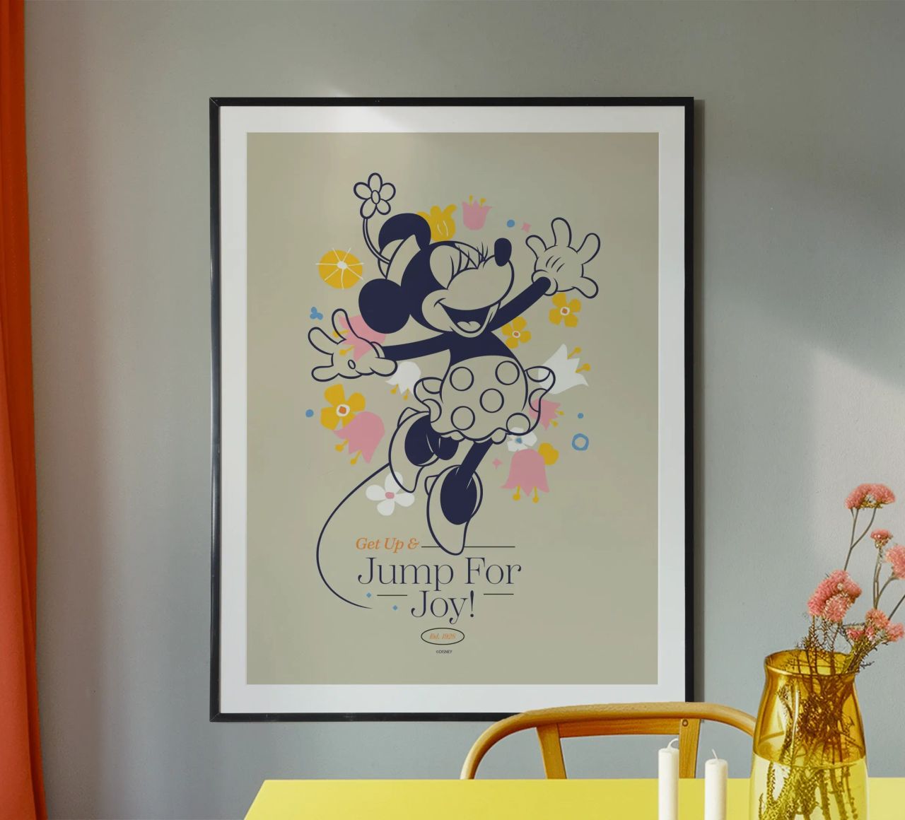 Minnie Mouse - Joy Poster von Mickey Mouse
