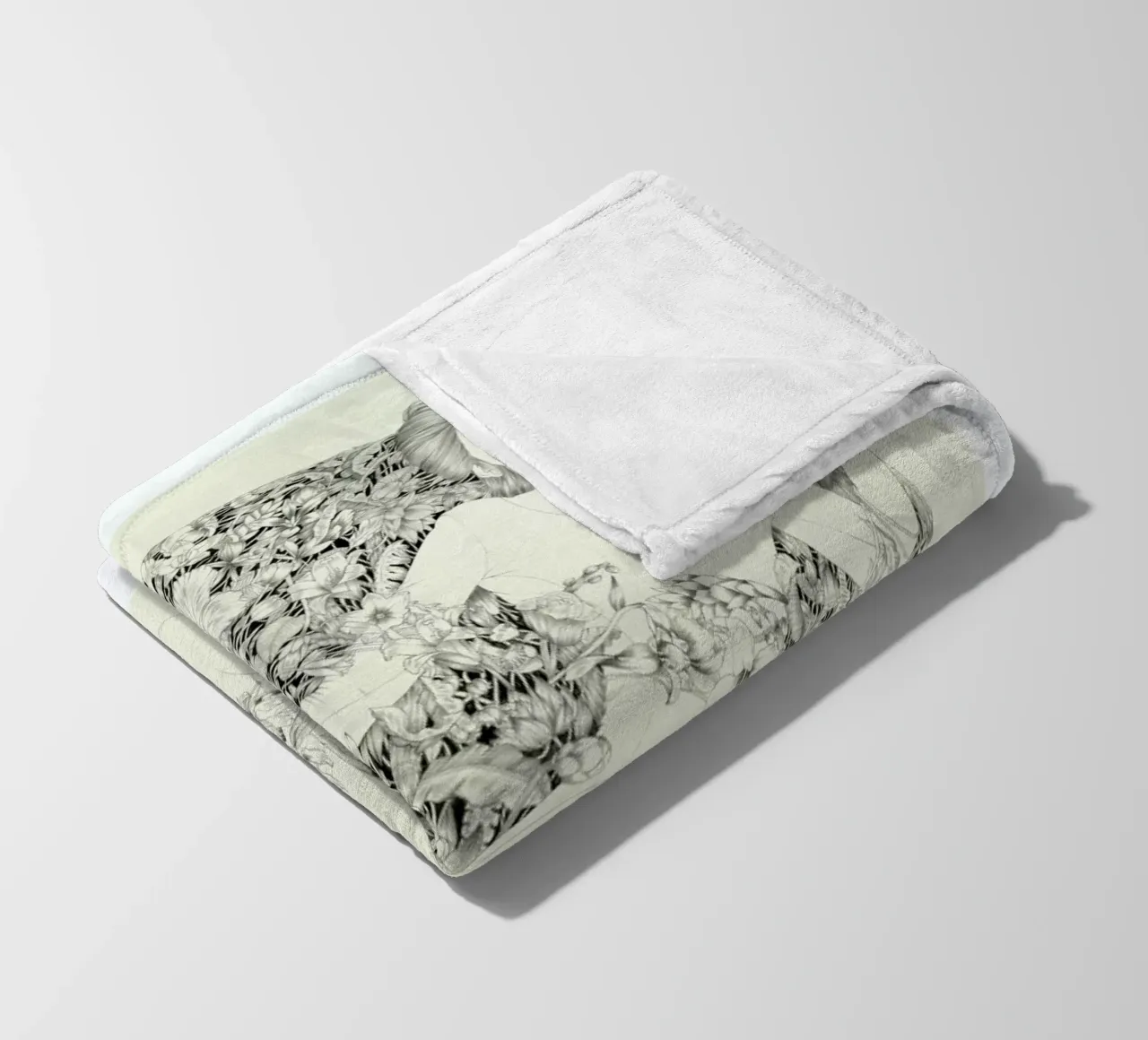 Bower of Bliss coperta in pile da Faunesque