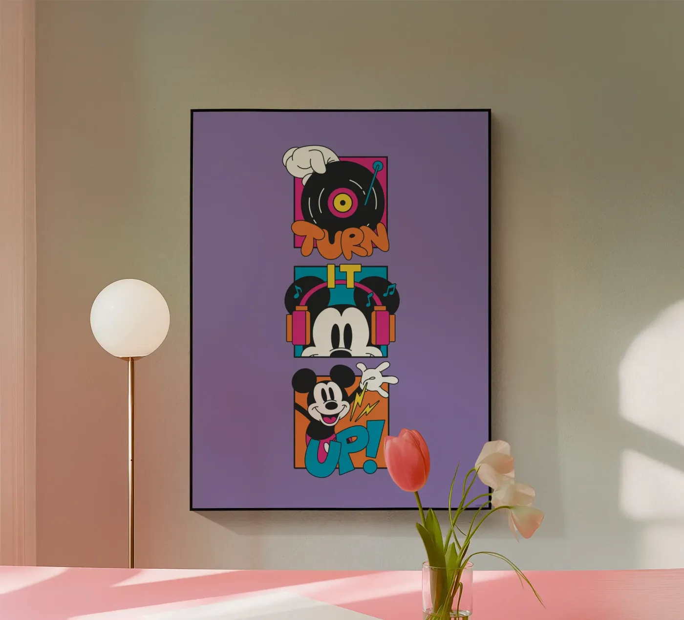 DJ Mickey plexiglass da Mickey Mouse