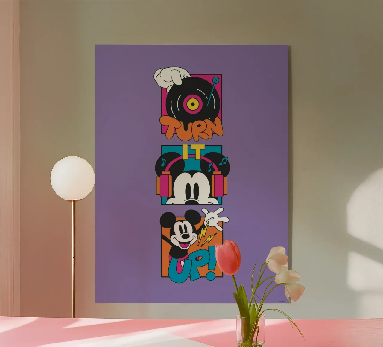 DJ Mickey plexiglass da Mickey Mouse