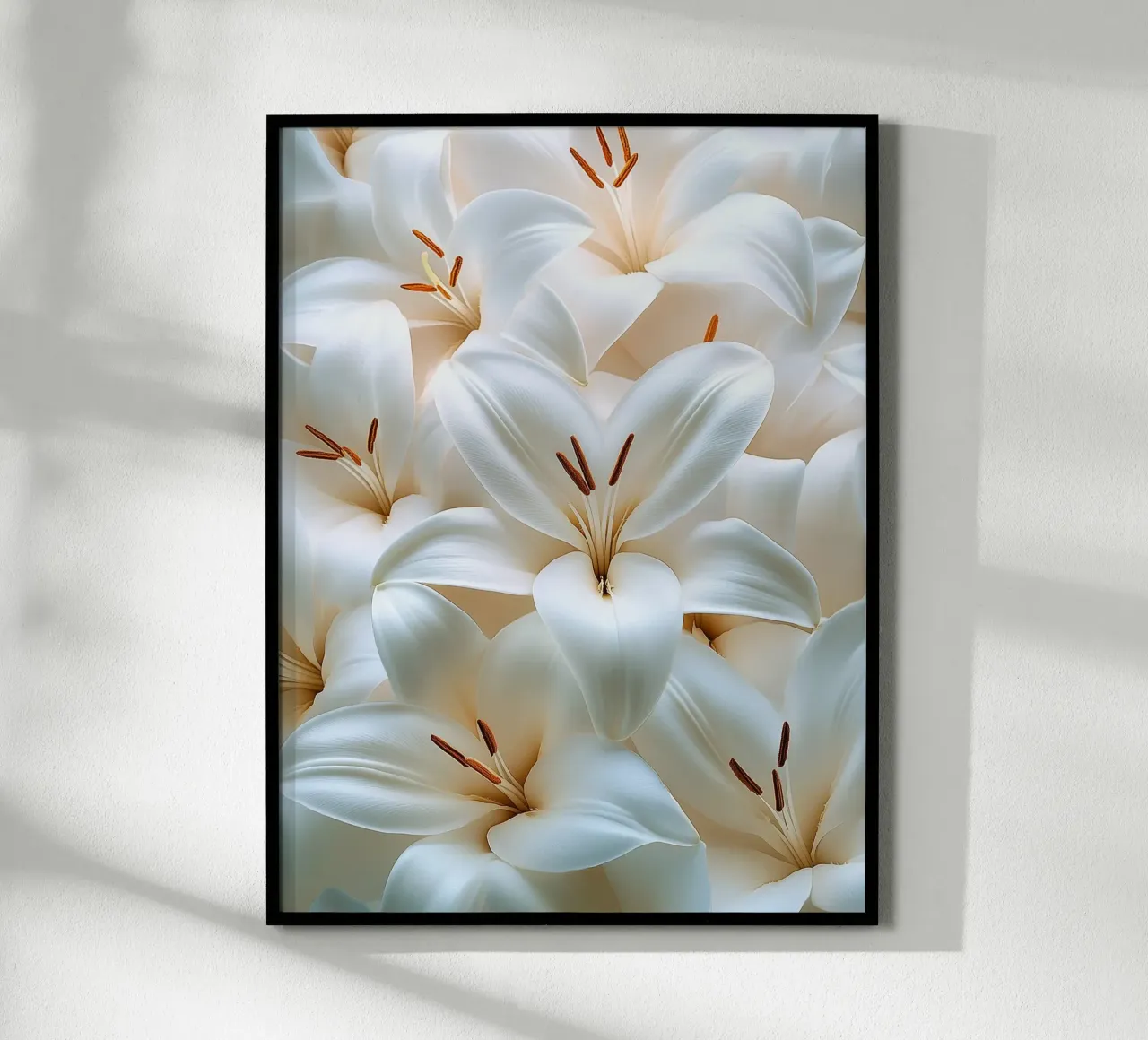 Mazzo di gigli bianchi carta hahnemühle da Flora & Horizon