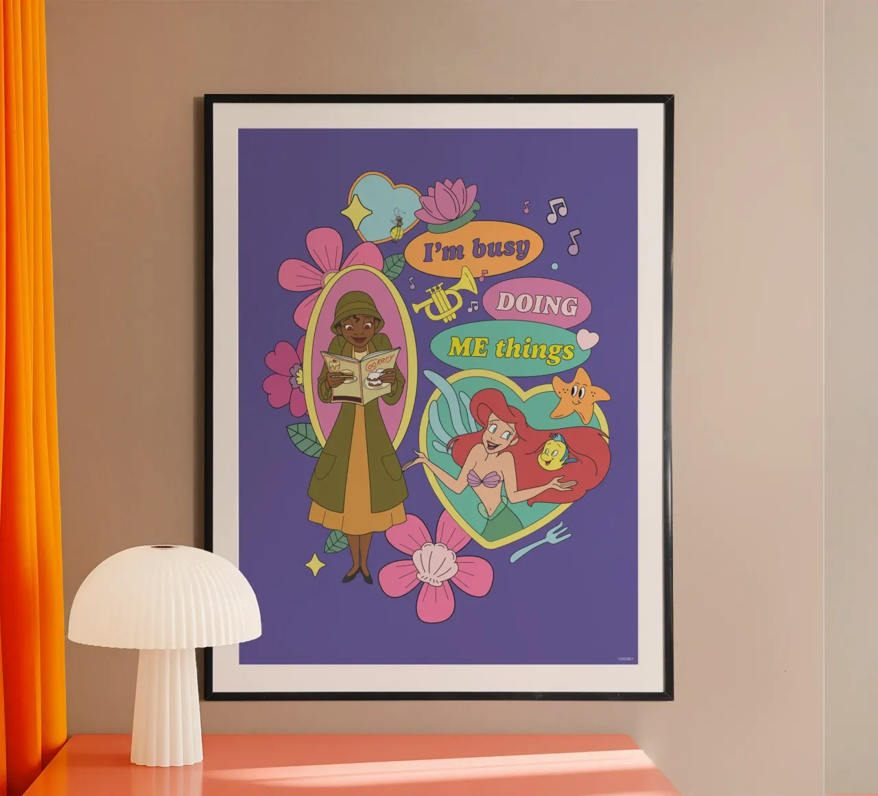 Princess - Me things Poster von Disney Princess