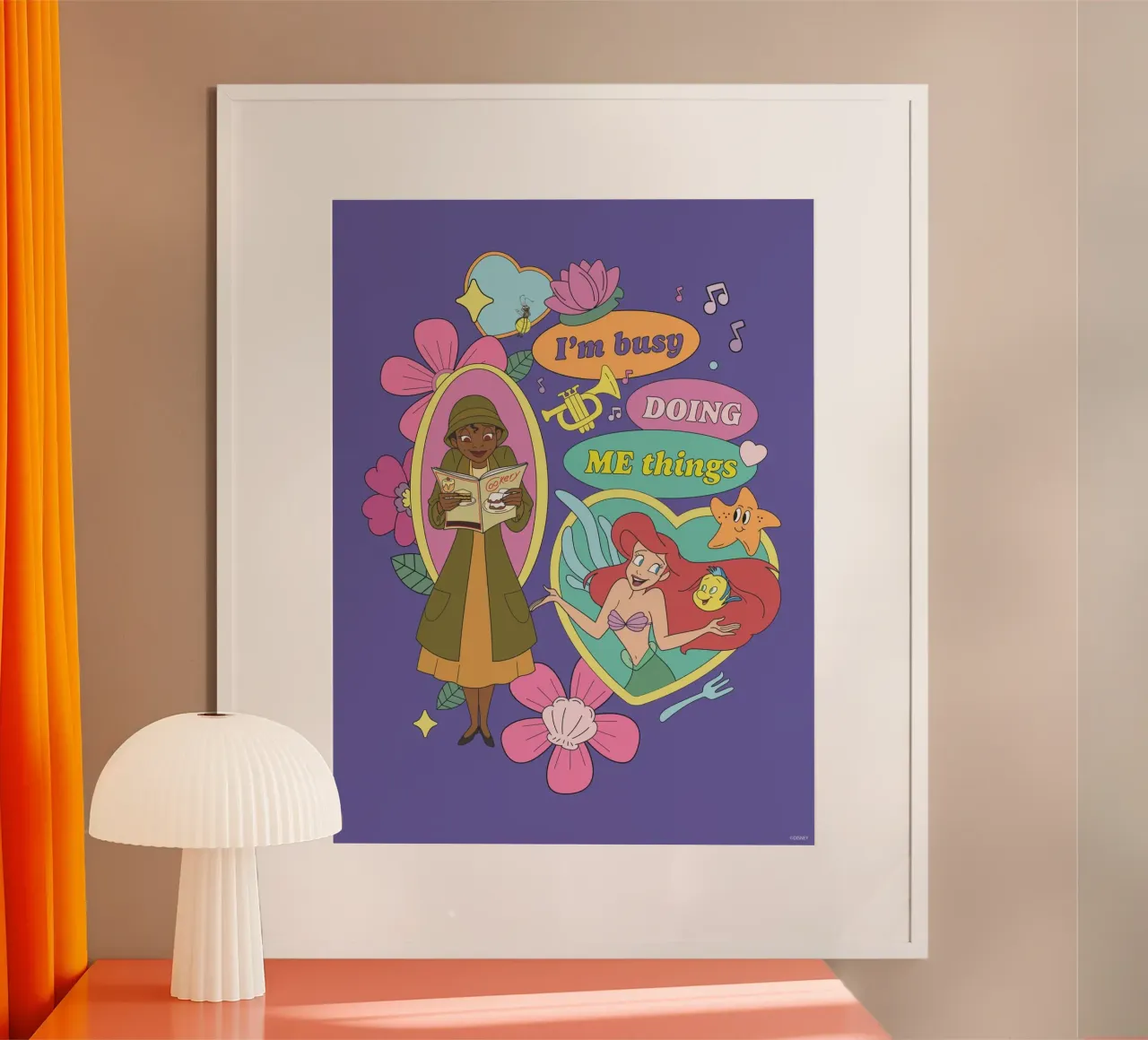 Princess - Me things Poster von Disney Princess