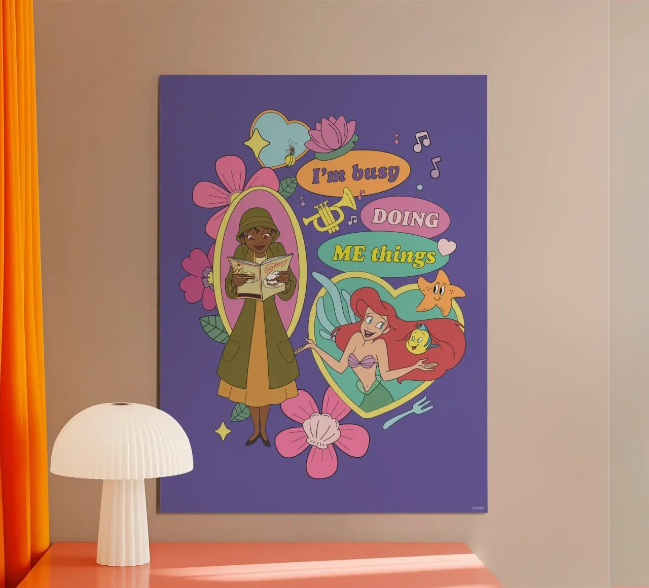 Princess - Me things Poster von Disney Princess