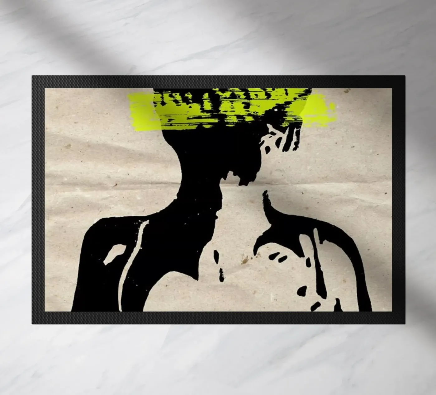 Wanted deurmat van Mia Nissen