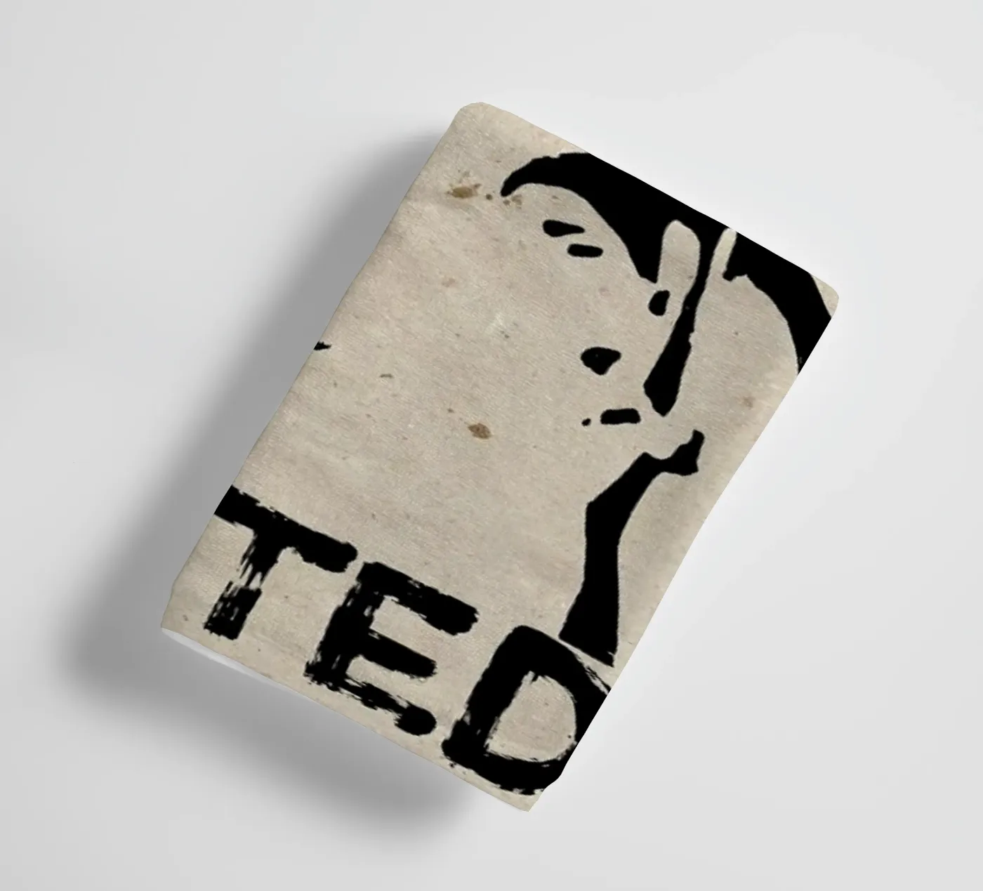 Wanted towel by Mia Nissen