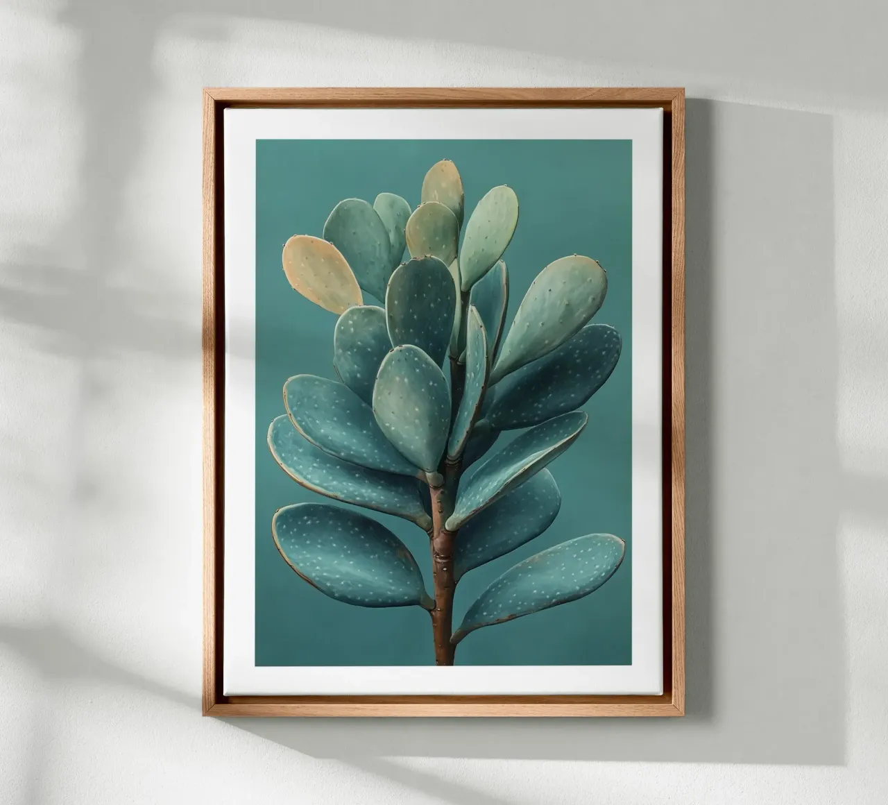 Desert elegance canvas with Floater frame by Flora & Horizon