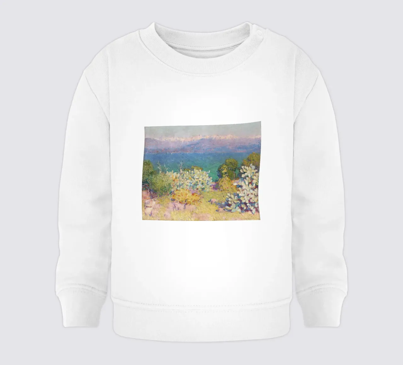 John Russell - In mattinata, Alpi Marittime da Antibes felpa neonato da William Store