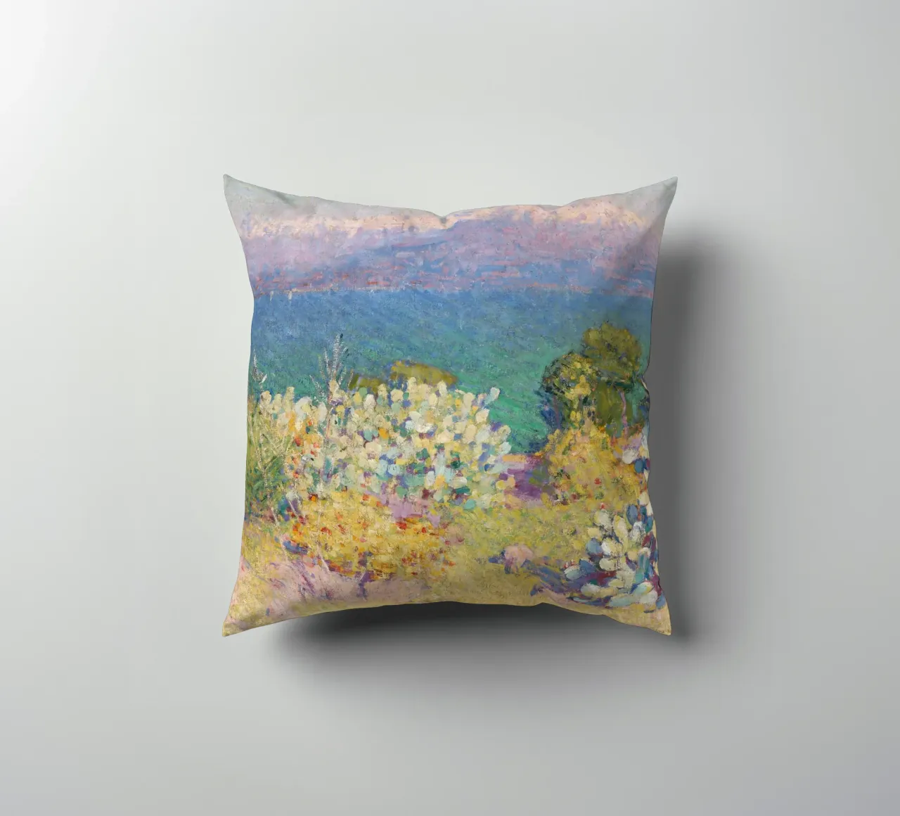 John Russell - In mattinata, Alpi Marittime da Antibes cuscino da William Store