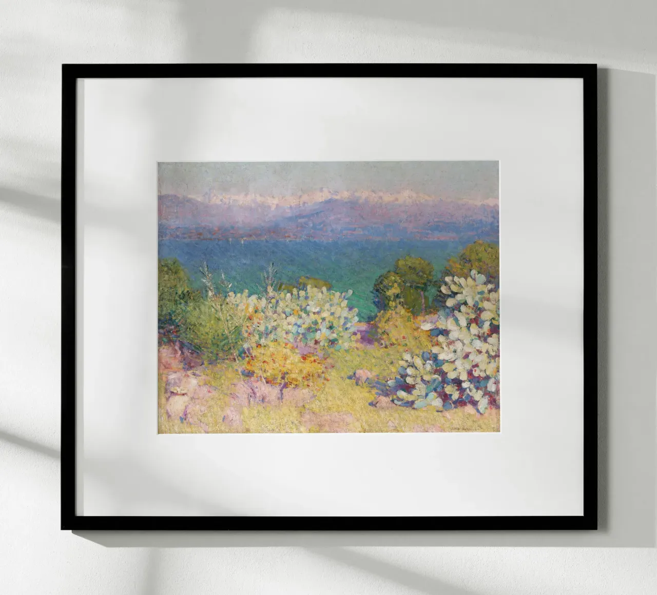 John Russell - In mattinata, Alpi Marittime da Antibes carta hahnemühle da William Store