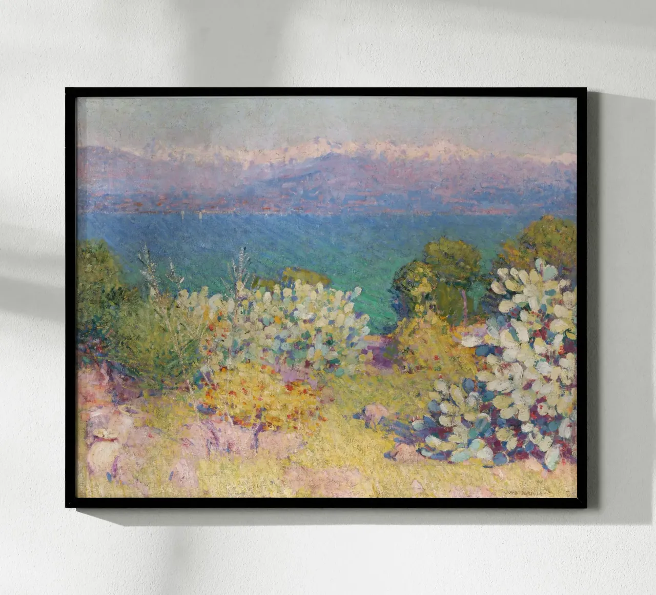 John Russell - In mattinata, Alpi Marittime da Antibes carta hahnemühle da William Store