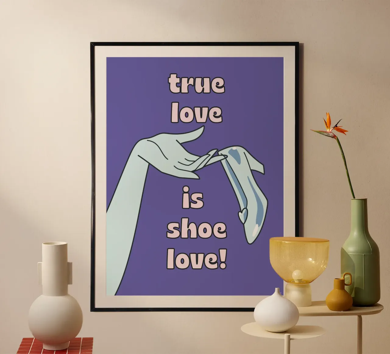 Aschenputtel - wahre Liebe Poster mit Kunststoffrahmen von Disney Princess