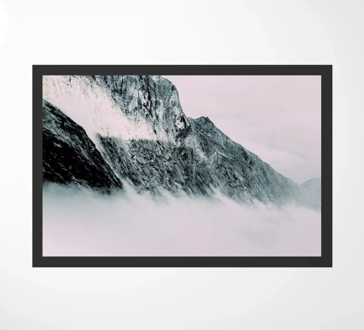 Pink doormat by Chris Abatzis