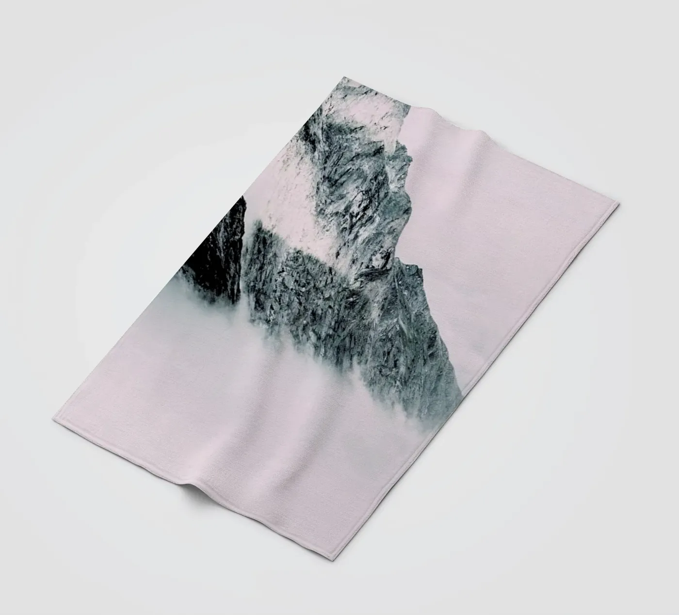 Pink fleece blanket by Chris Abatzis