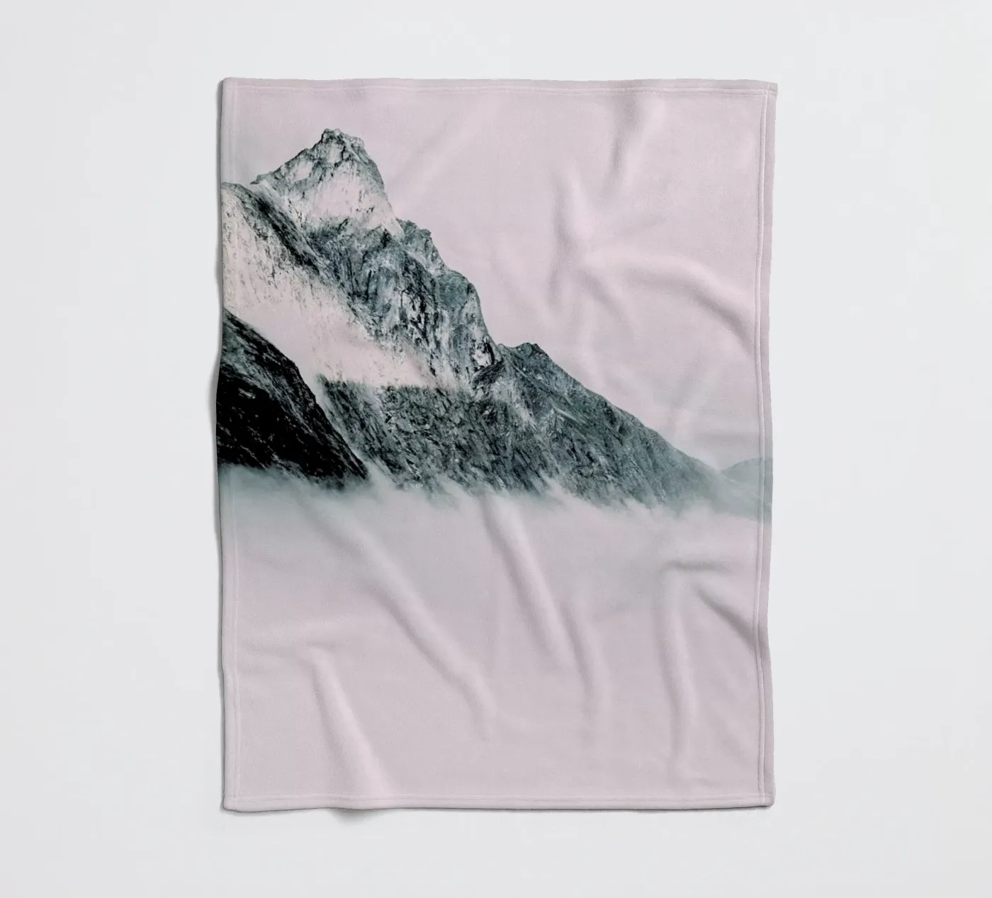 Pink fleece blanket by Chris Abatzis