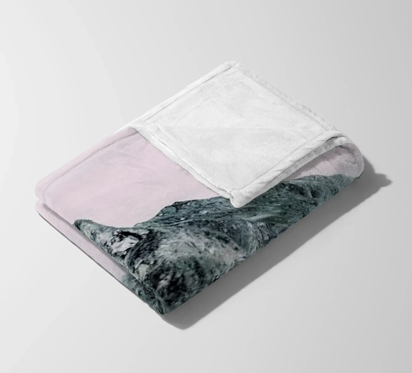Pink fleece blanket by Chris Abatzis