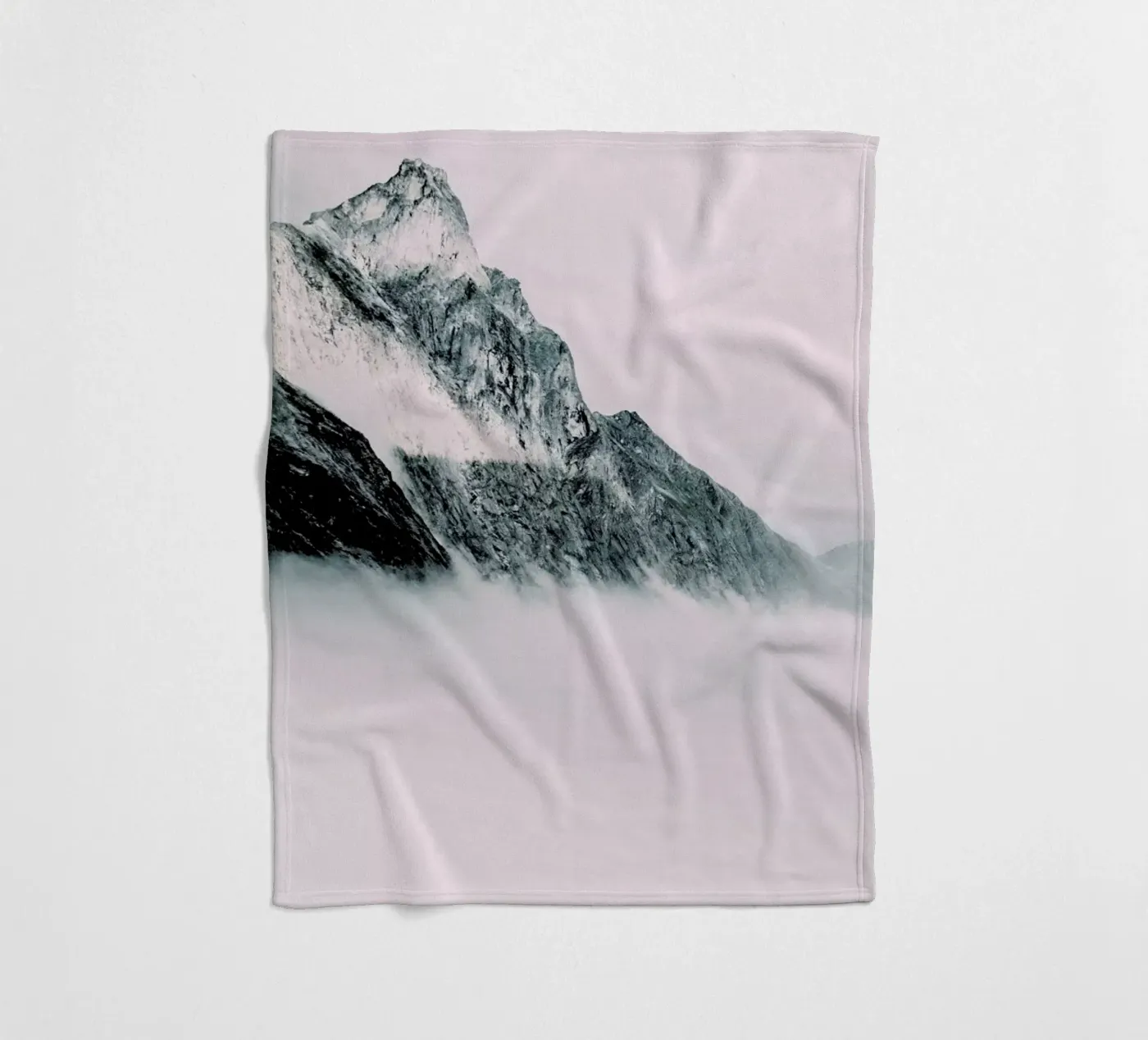 Pink fleece blanket by Chris Abatzis
