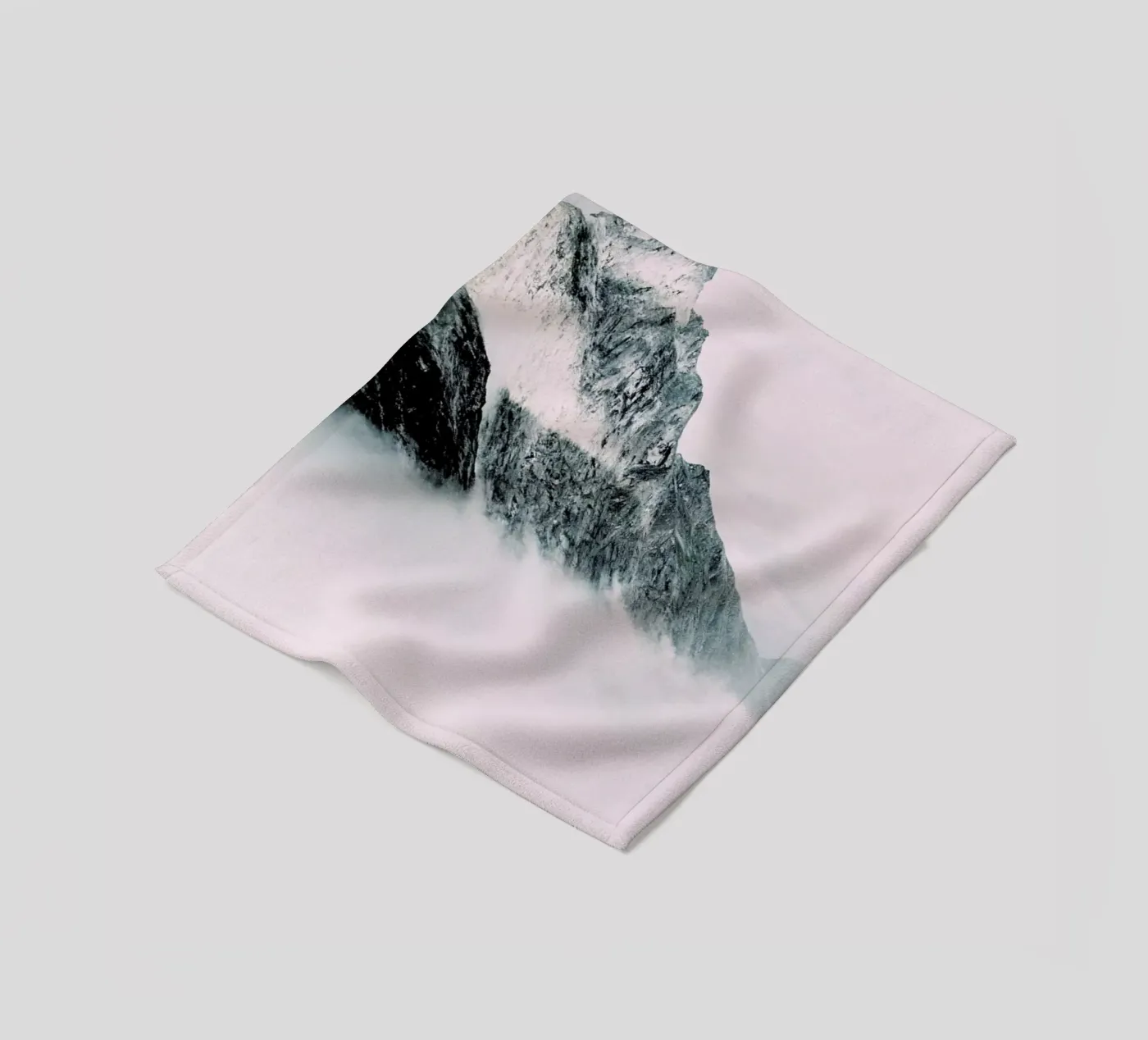 Pink fleece blanket by Chris Abatzis