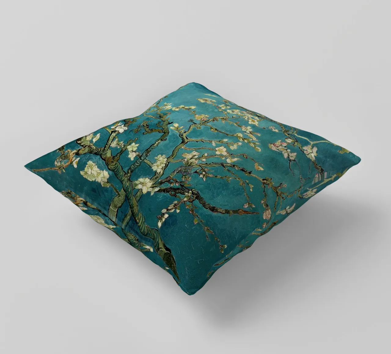 Vincent van Gogh - Mandorlo in fiore cuscino da William Store