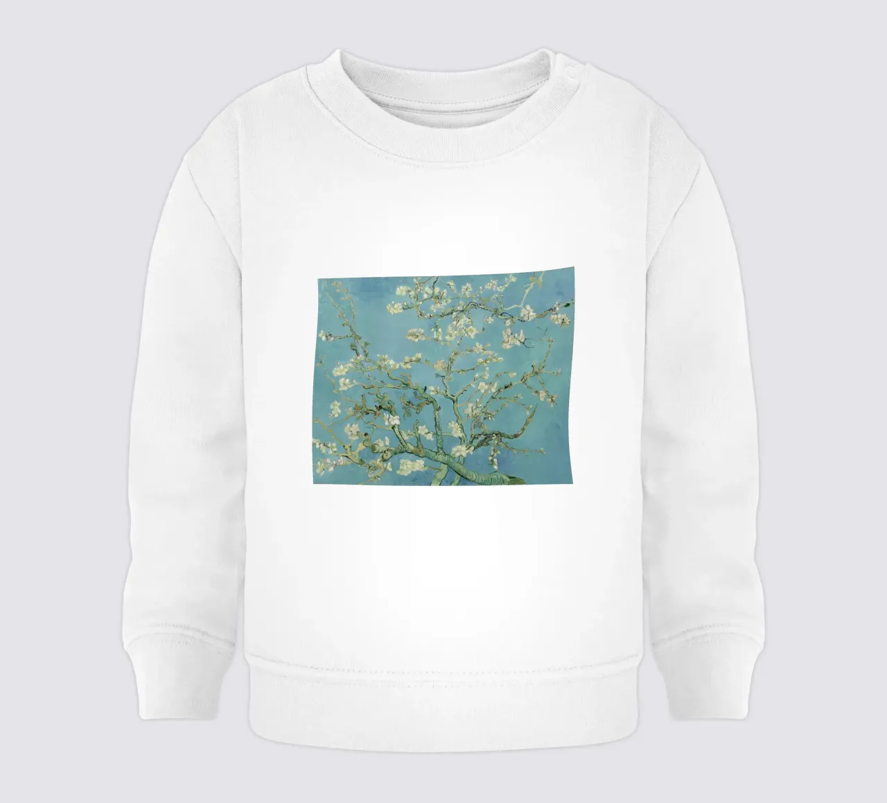 Van Gogh - Mandorlo in fiore felpa neonato da William Store
