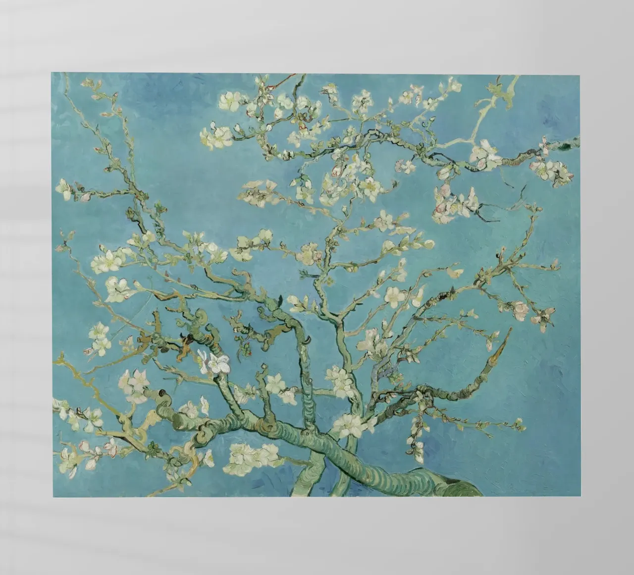 Van Gogh - Mandorlo in fiore pellicola backlit da William Store