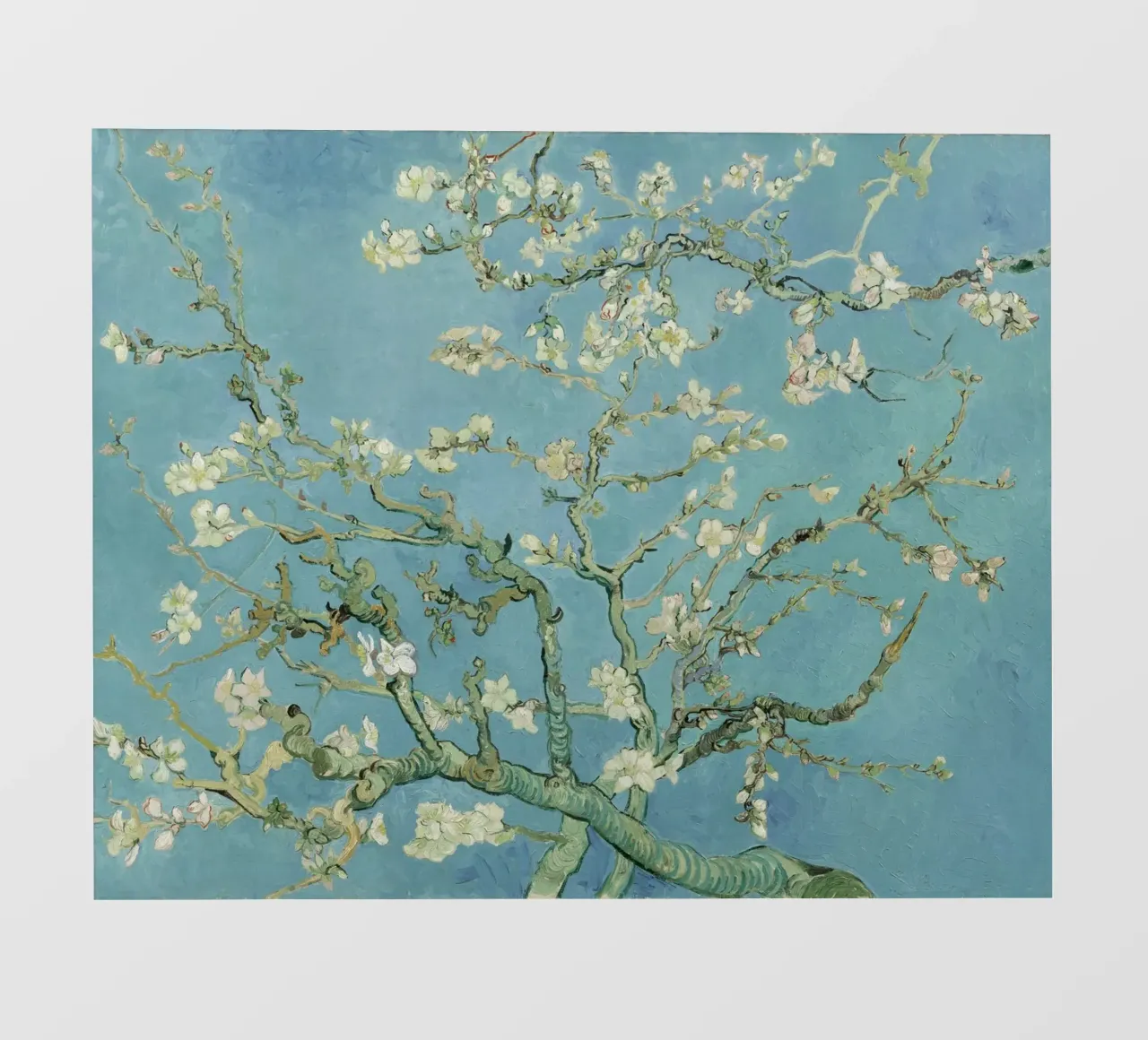 Van Gogh - Mandorlo in fiore pellicola backlit da William Store