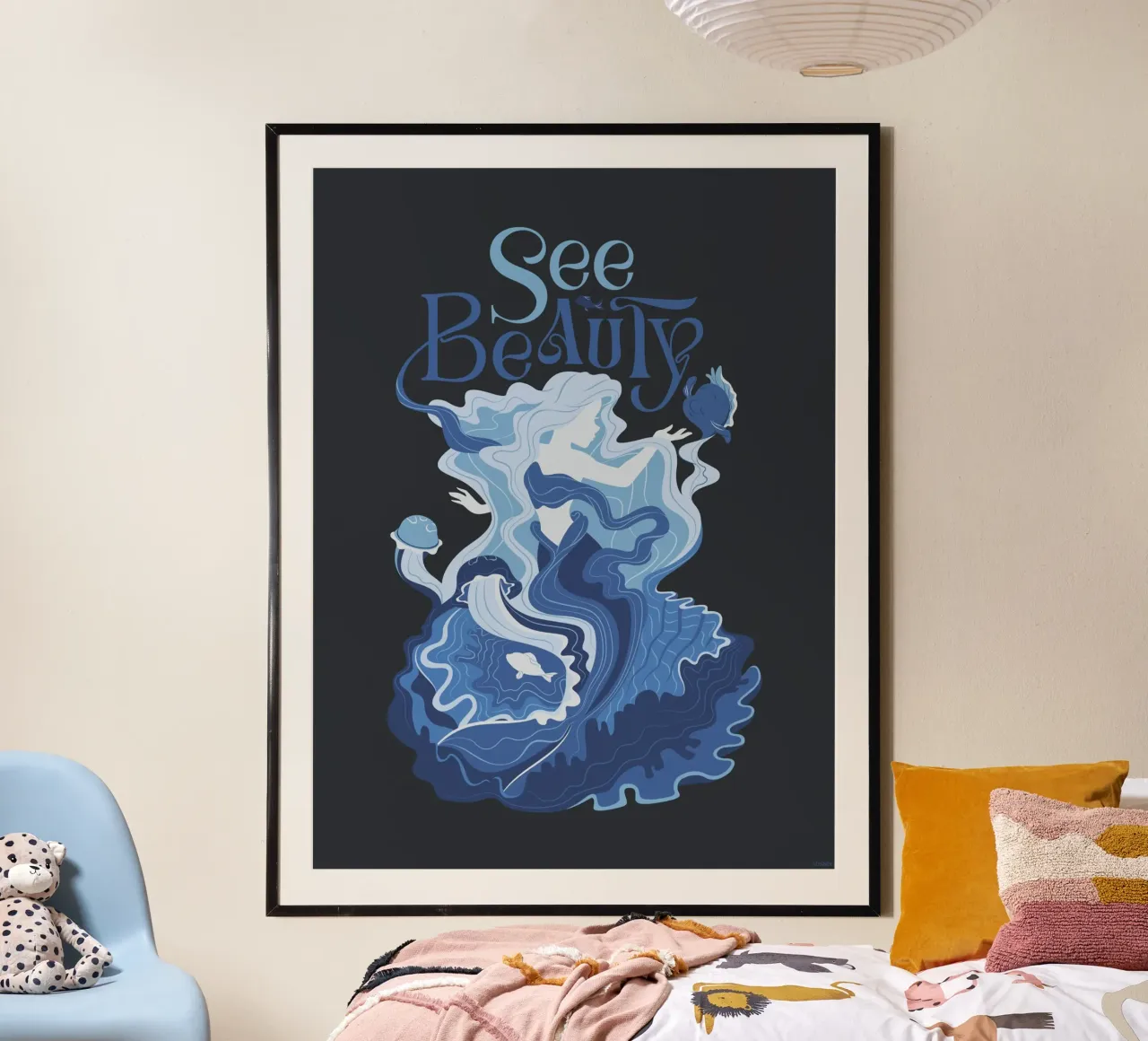 Ariel - blue beauty Poster von Disney Princess