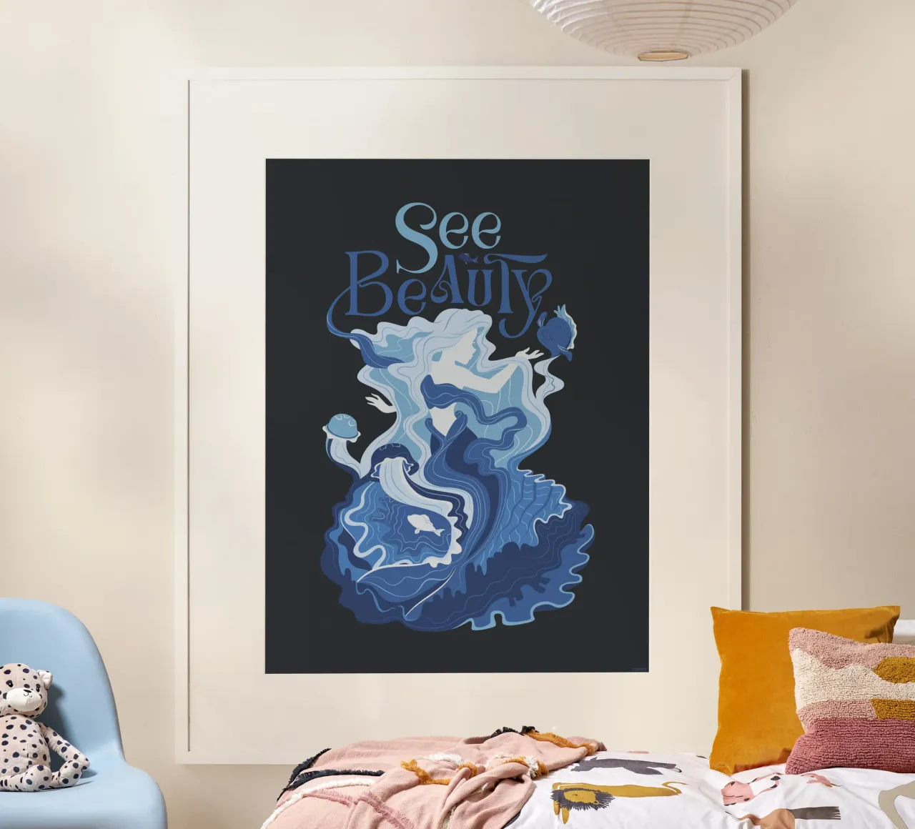 Ariel - blue beauty Poster von Disney Princess