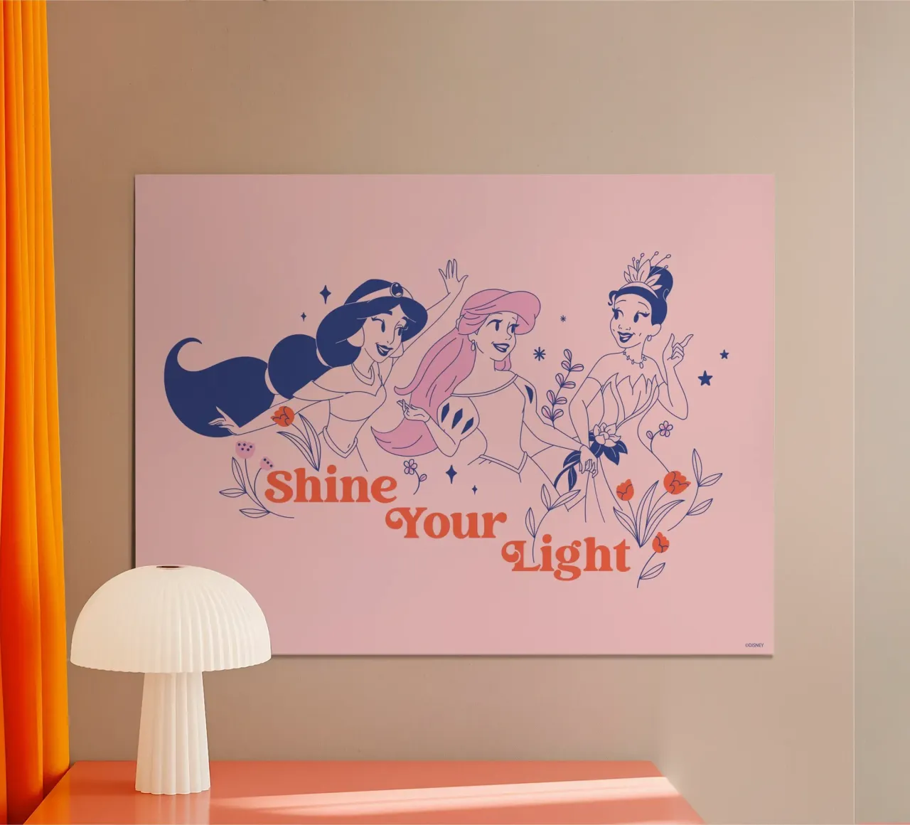 Prinzessinnen-Power Poster von Disney Princess