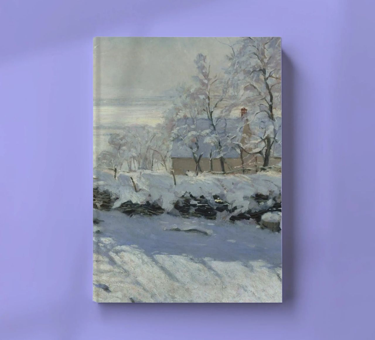 Claude Monet - The Magpie notebook by Timeless Artworks