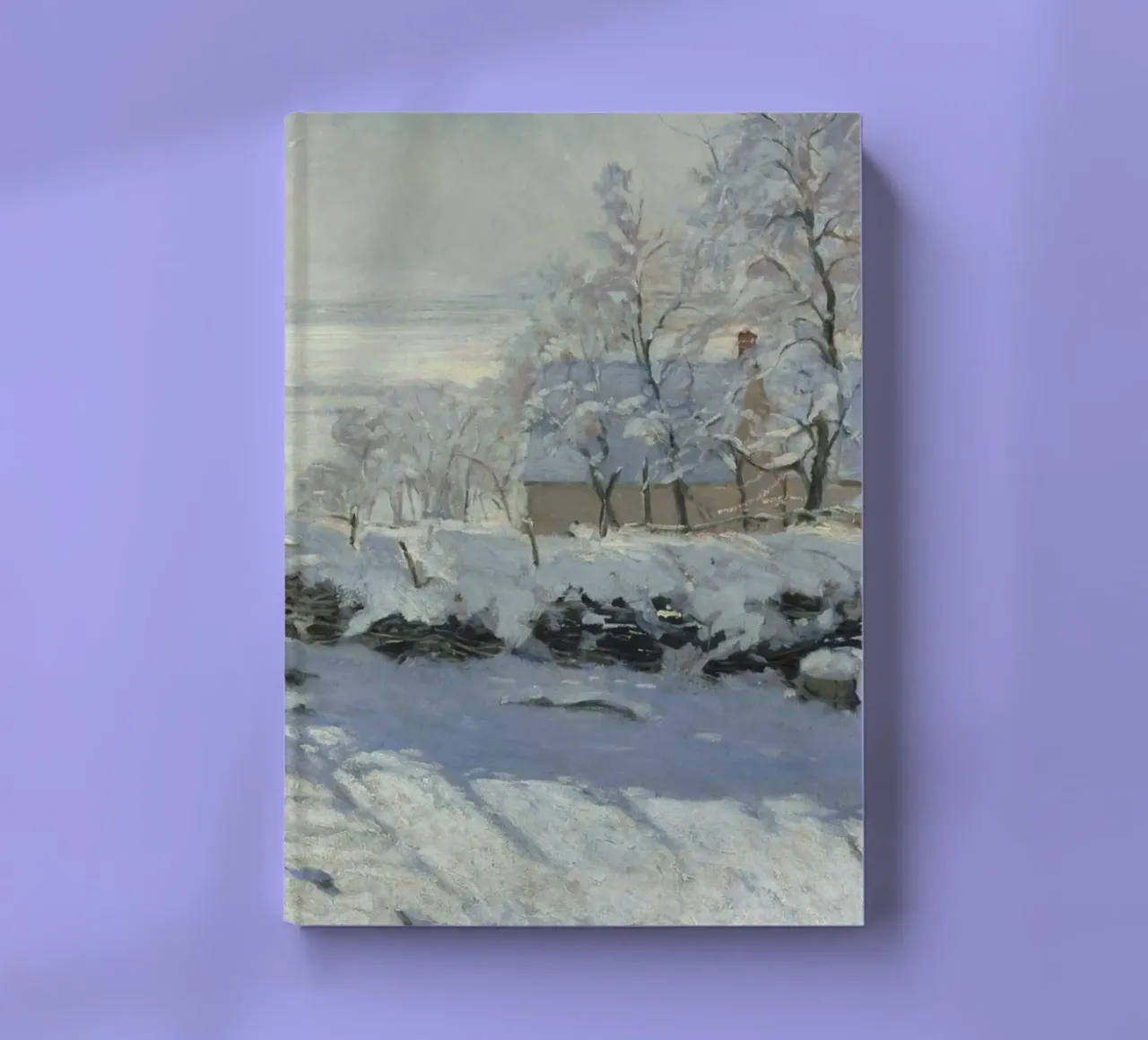Claude Monet - La Urraca cuaderno de Timeless Artworks