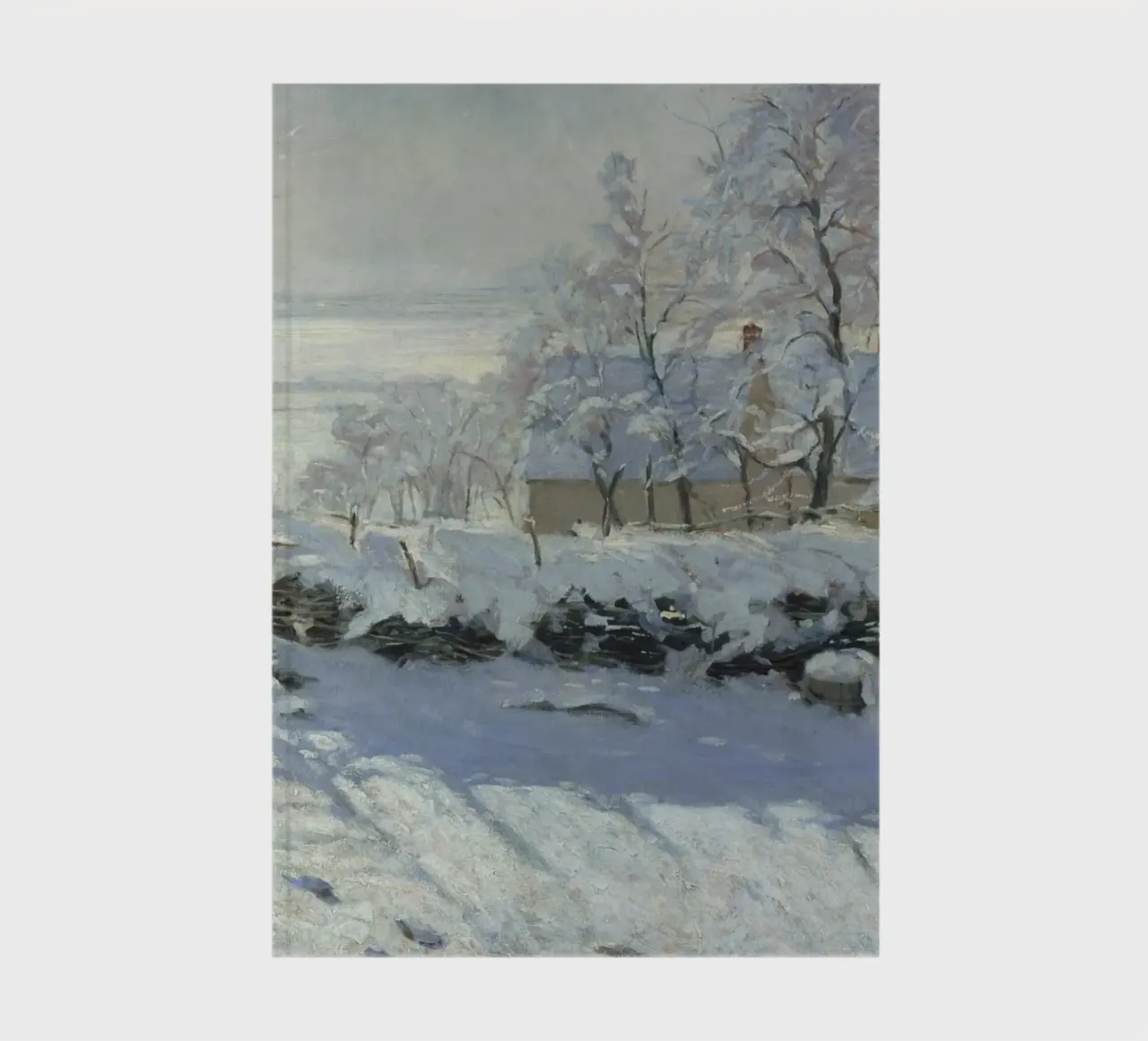 Claude Monet - La Urraca cuaderno de Timeless Artworks