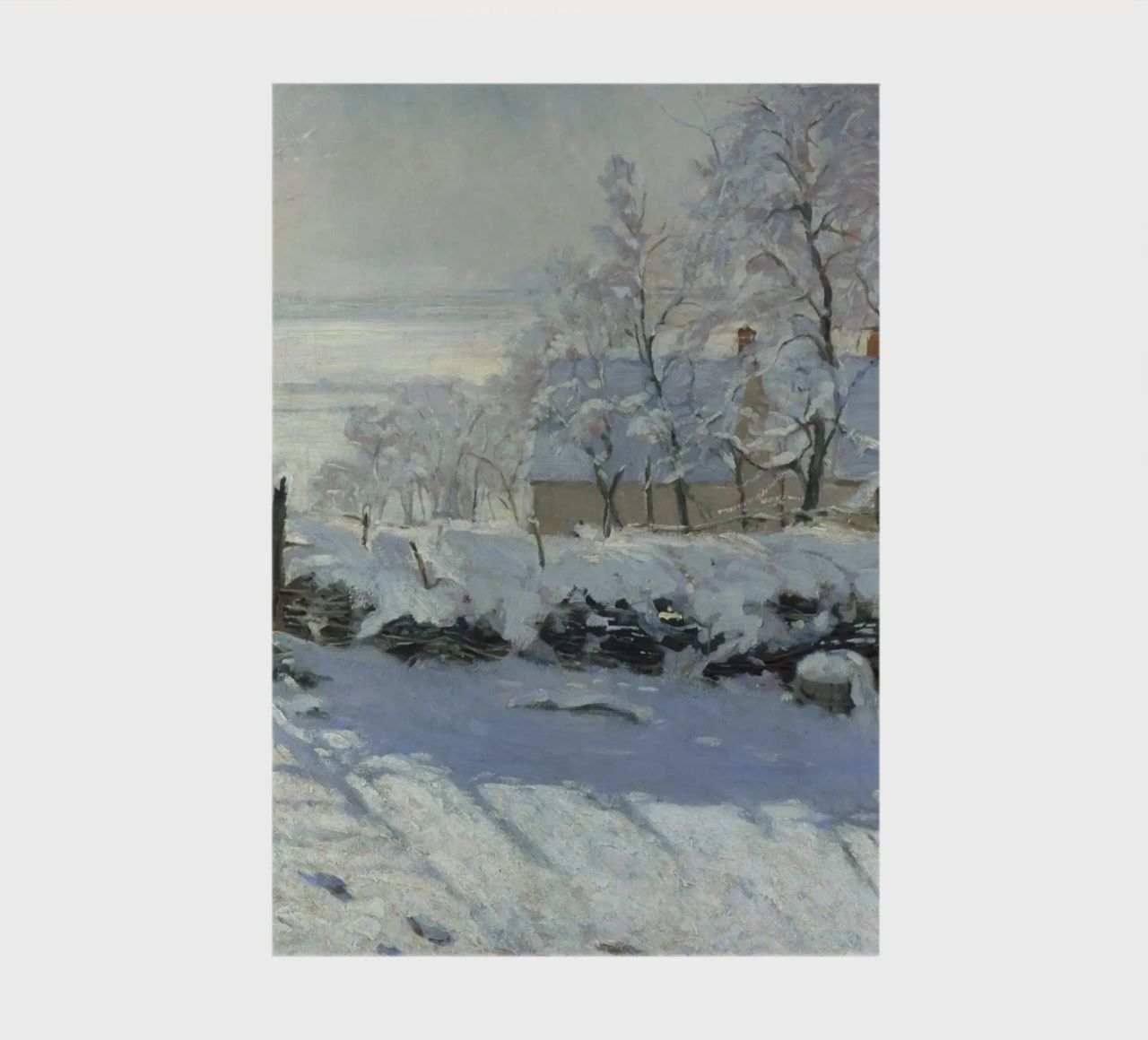 Claude Monet - The Magpie notebook by Timeless Artworks