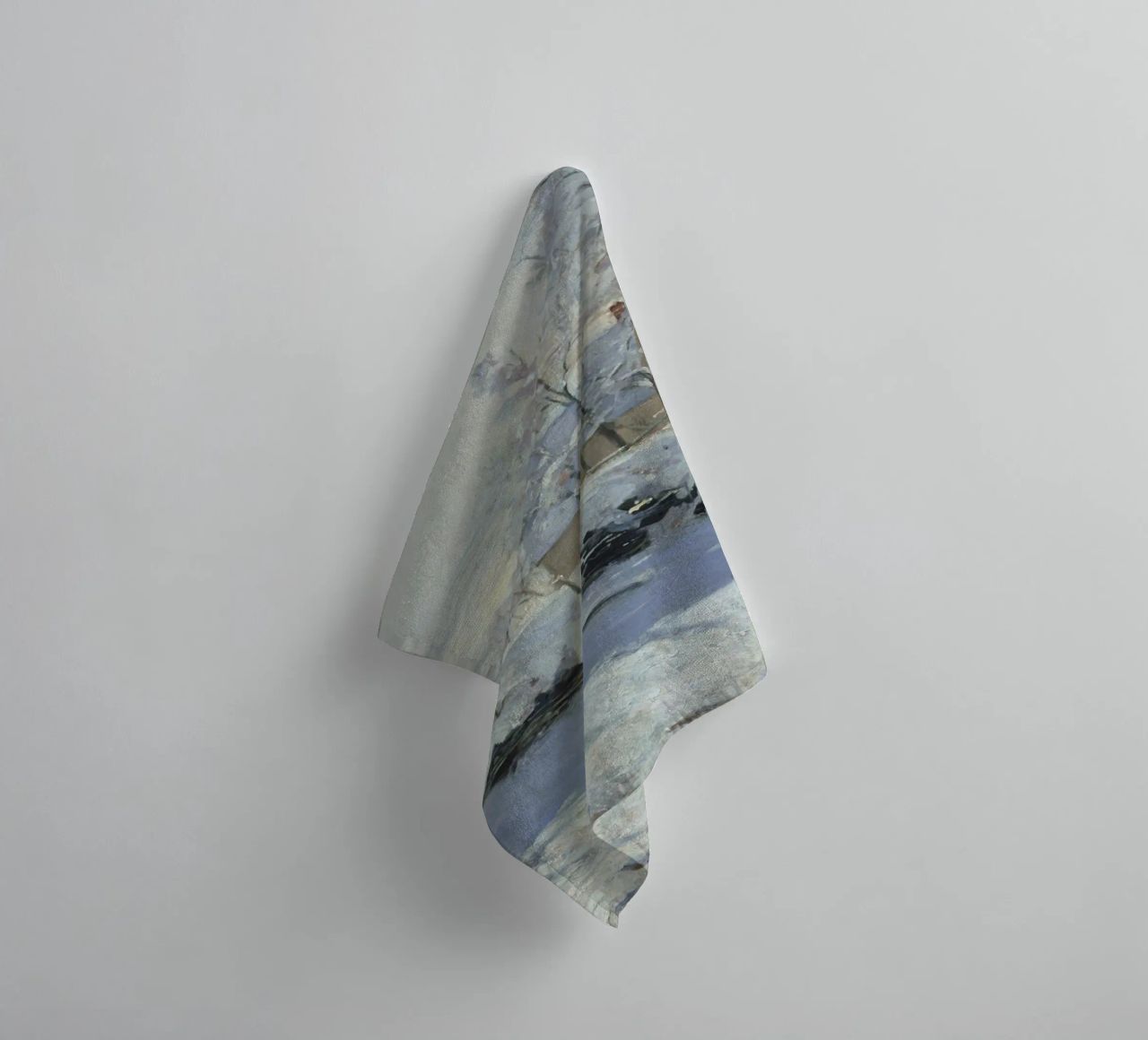 Claude Monet - The Magpie towel by Timeless Artworks