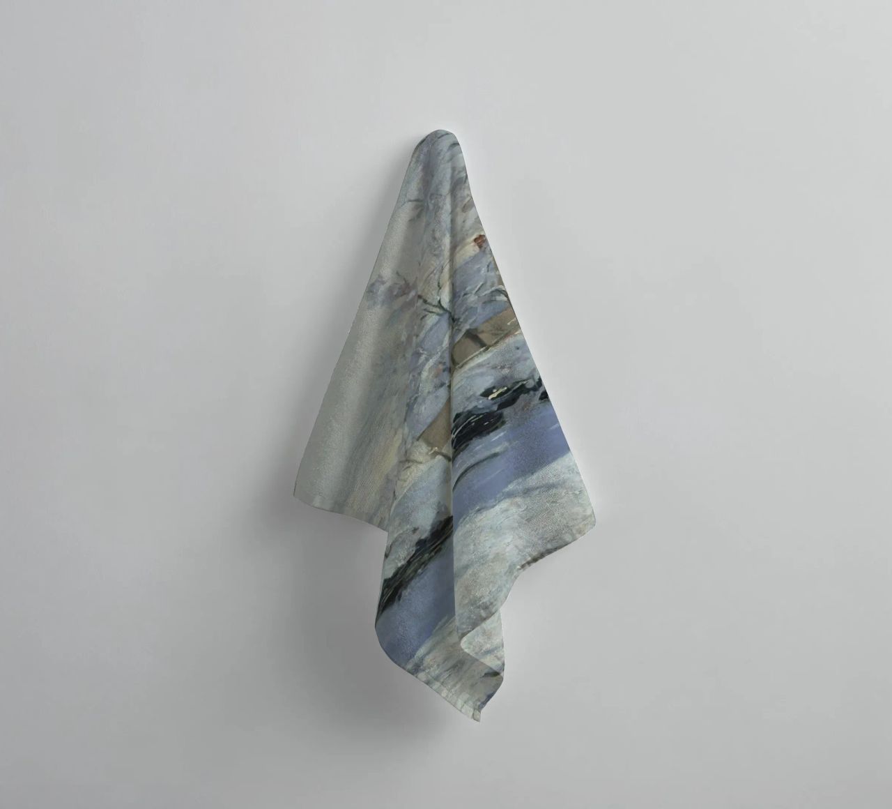 Claude Monet - The Magpie towel by Timeless Artworks