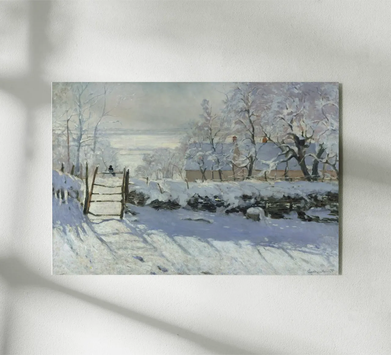 Claude Monet - La gazza plexiglass da Timeless Artworks