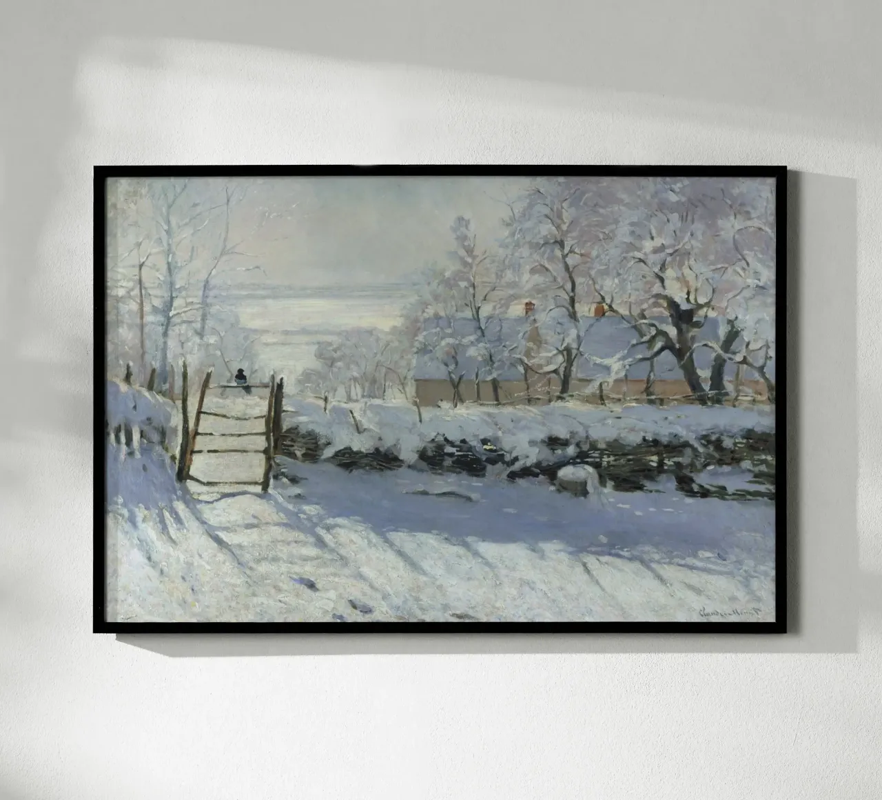 Claude Monet - La gazza carta hahnemühle da Timeless Artworks
