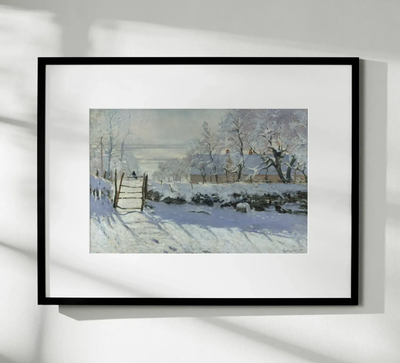 Claude Monet - La gazza carta hahnemühle da Timeless Artworks
