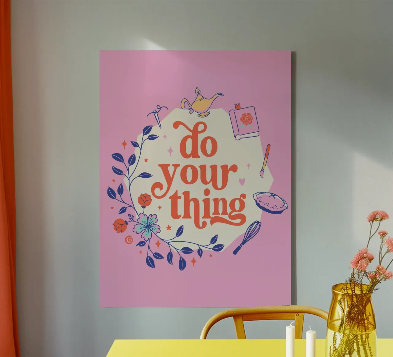 Prinzessin - mach dein Ding Leinwand von Disney Princess
