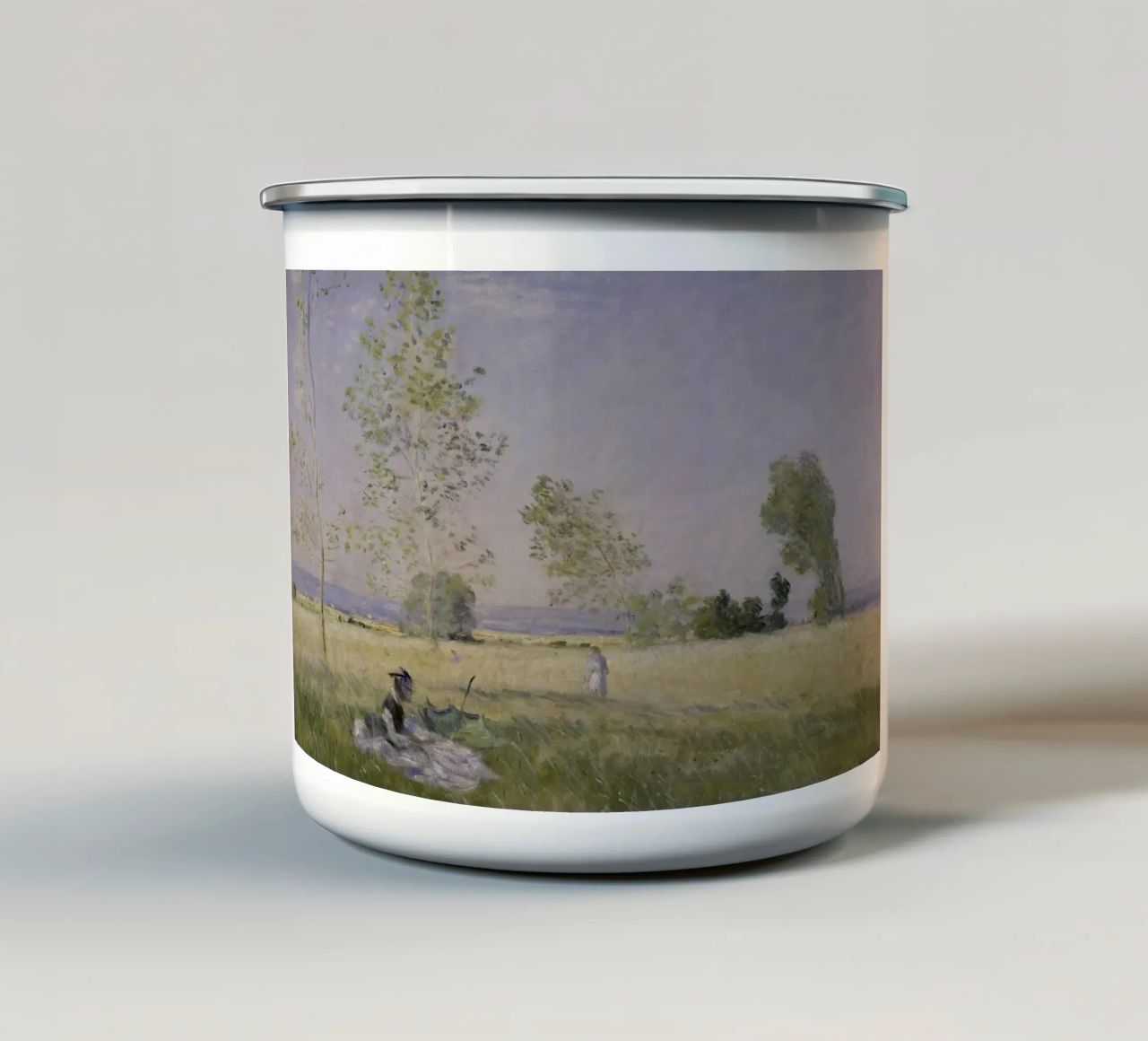 Claude Monet - Estate tazza in smalto da Timeless Artworks