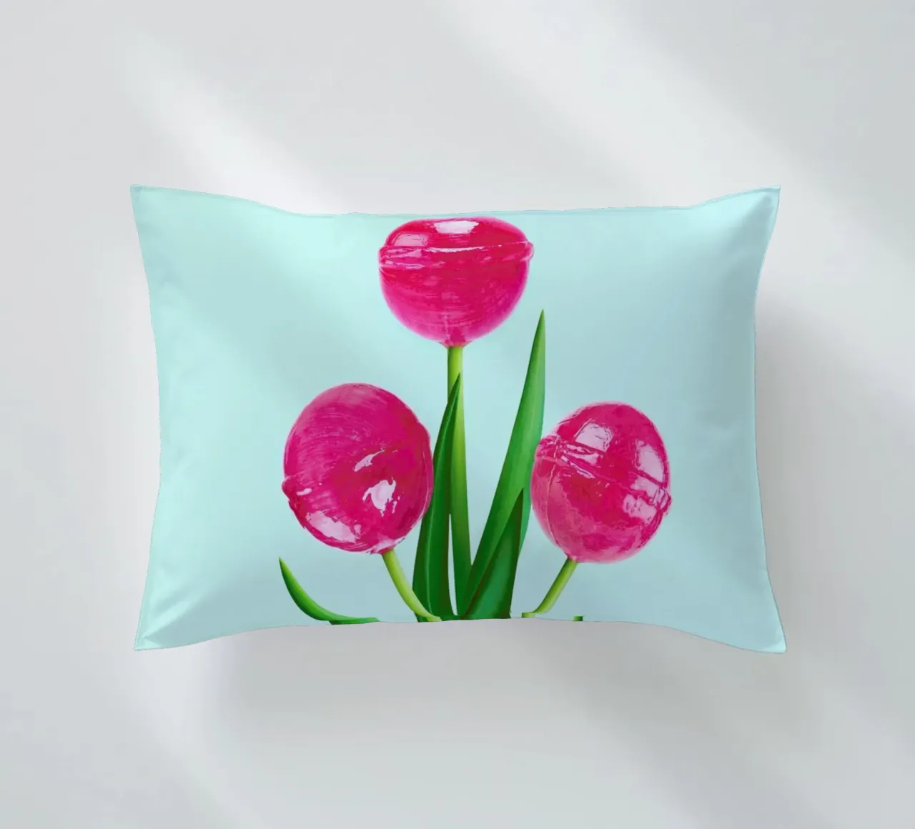 Lollipop Tulips 1 cuscino da Paul Fuentes Design