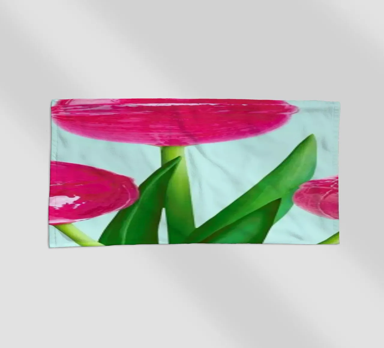 Lollipop Tulips 1 telo mare da Paul Fuentes Design