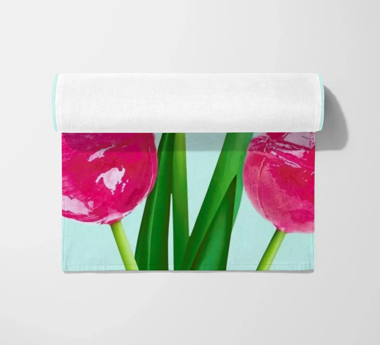 Lollipop Tulips 1 telo mare da Paul Fuentes Design