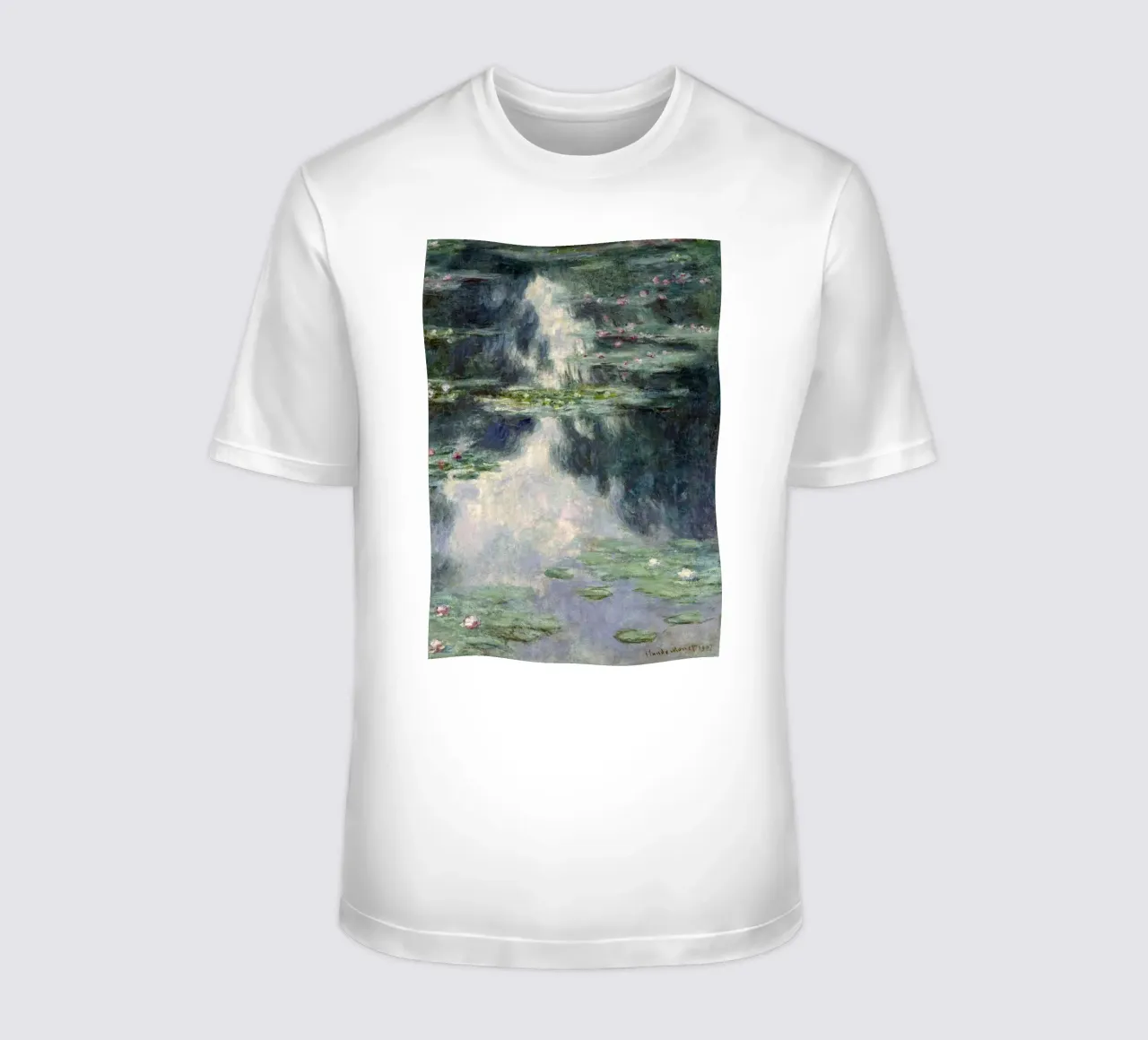 Claude Monet - Stagno con ninfee t-shirt da Timeless Artworks