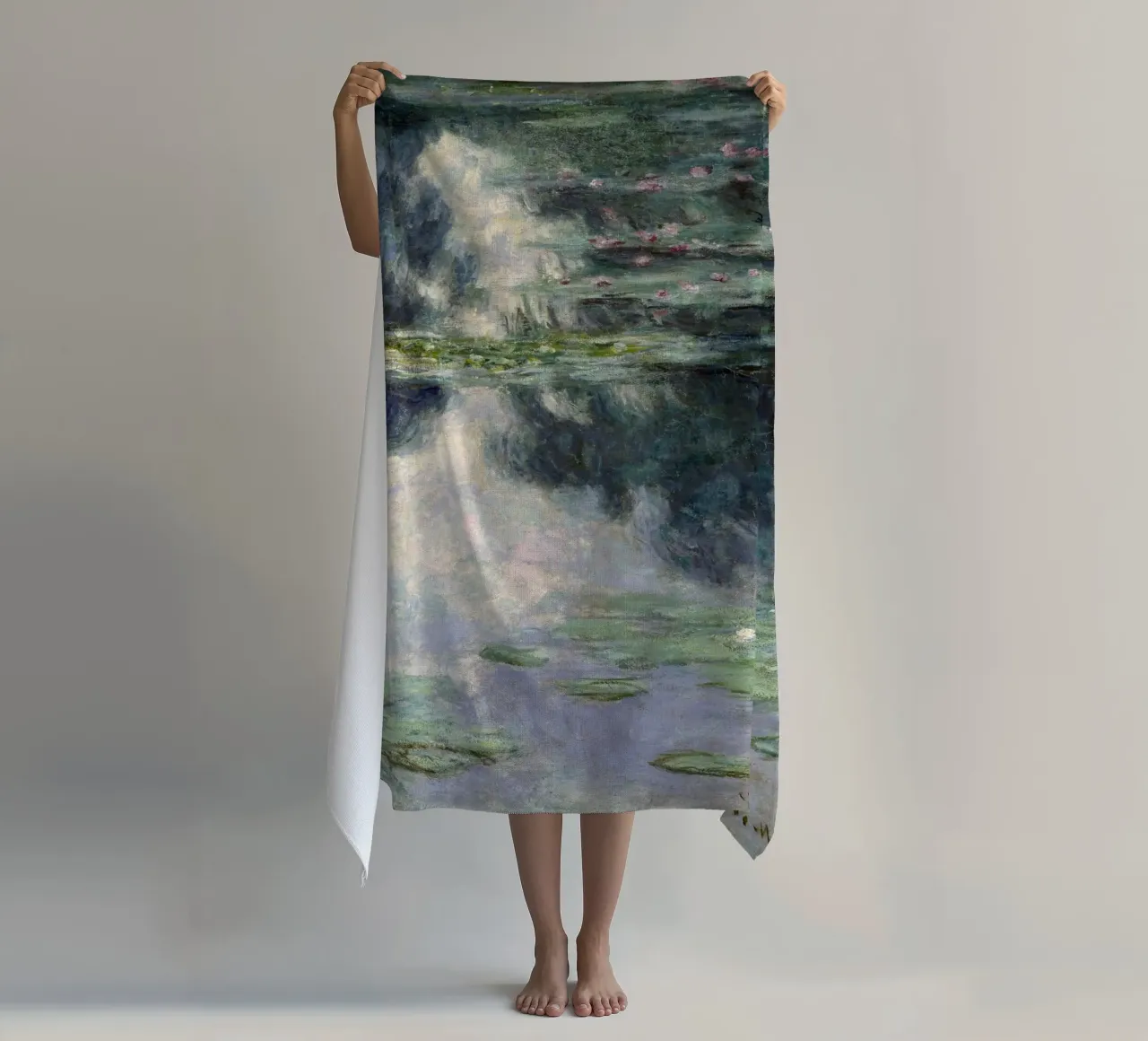Claude Monet - Stagno con ninfee telo mare da Timeless Artworks