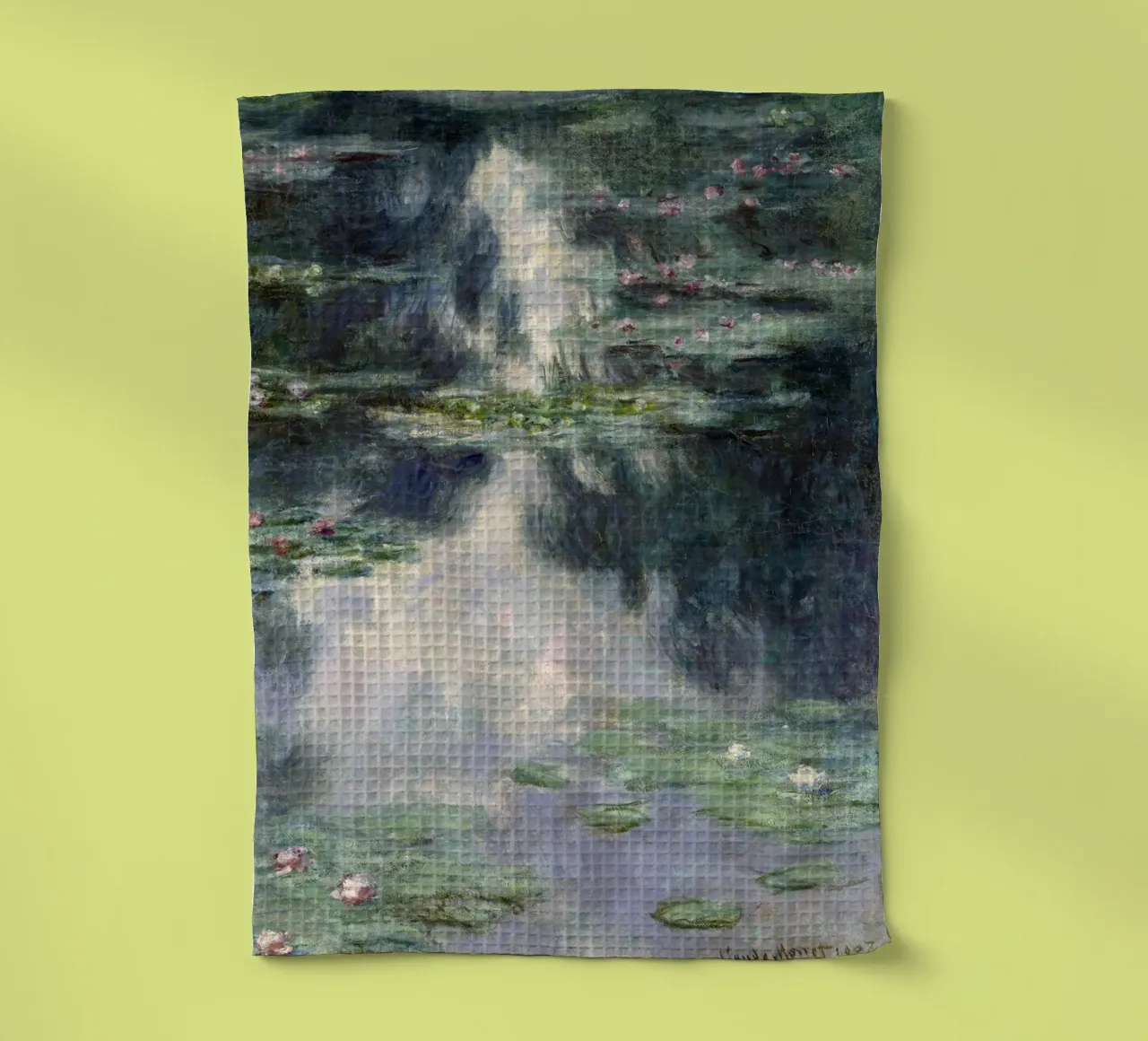 Claude Monet - Stagno con ninfee canovaccio da cucina da Timeless Artworks