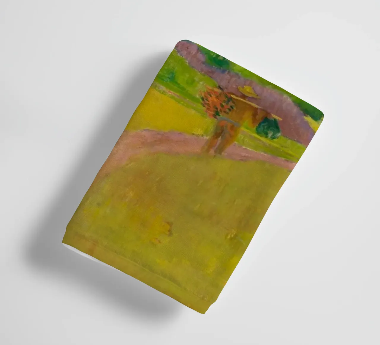 Paul Gauguin - Landschap in Tahiti badhanddoek van Timeless Artworks