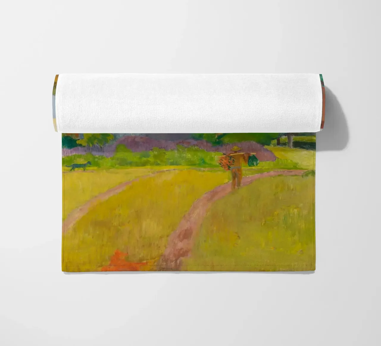 Paul Gauguin - Paesaggio tahitiano telo mare da Timeless Artworks